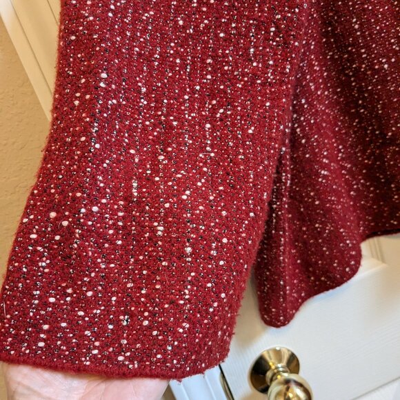 Habitat Confetti Funnel Neck Pullover Loose Fit Sweater - Picture 10 of 13